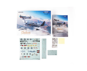 Eduard 11200 Sharks and Stallions DUAL COMBO P-40 N and P-51 B/C 1/48 – immagine 3