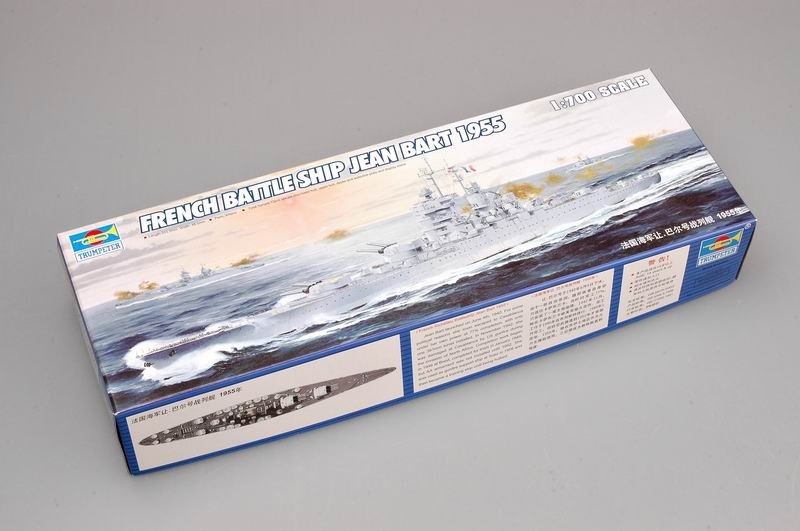 Trumpeter 05752 French Battleship Jean Bart 1950 1/700 – immagine 2