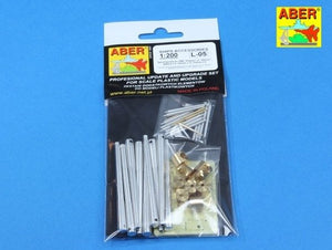 Aber 200L-05 Set of barrels for HMS Rodney or Nelson - 405mm x 9, 152mm x 12, 102mm x 6 1/200 – imagen 5