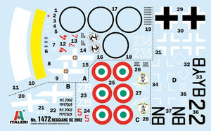 Italeri 1472 Reggiane Re.2002 Ariete 1/72 – Bild 3
