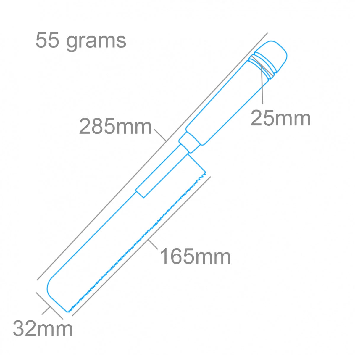 Modelcraft PSA35-400 Flush Cutting Saw (16 tpi) – zdjęcie 2