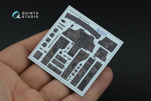 Intérieur coloré imprimé en 3D sur papier décalcomanie (Trumpeter) Quinta Studio QD35132 AH-64A 1/35 – image 5