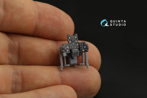 Quinta Studio QD48141 Ki-61-Id 3D-Printed &amp;amp; coloured Interior on decal paper (Tamiya) 1/48 – immagine 2