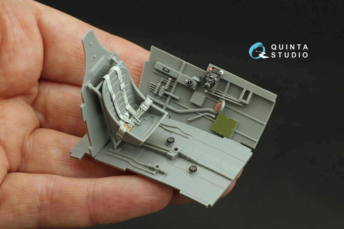 Quinta Studio QD32223 P-40M 3D-Printed coloured Interior on decal paper (Hasegawa) 1/32 – immagine 7