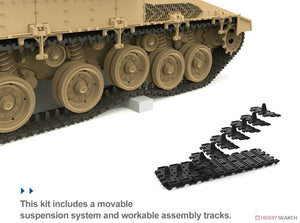 Meng Model TS-049 Israel Main Battle Tank Merkava Mk.4/4LIC w/Nochri-Kal Mine Roller System 1/35 – imagen 7