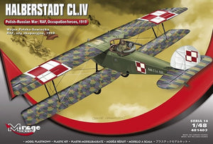 Mirage-Hobby 481403 HALBERSTADT CL.IV Guerre polono-soviétique / Forces d&amp;#39;occupation de la RAF 1919 1/48