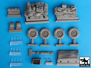 Black Dog T35044 US Jeep big accessories set 1/35 – Bild 6