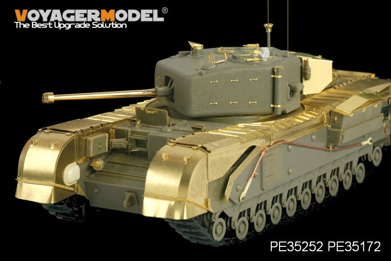 Maquette Voyager PE35252 Char d&amp;#39;infanterie britannique Churchill Mk.IV de la Seconde Guerre mondiale (modèle de base pour AFV CLUB 35154) à l&amp;#39;échelle 1/35 – image 7