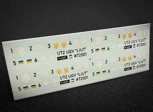 ScaleX VG 72002 UGV "LIUT" MAG 4 per kit 1/72