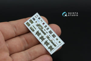 Quinta Studio QD48611 A6M2-K Zero 3D-Printed &amp;amp; coloured Interior on decal paper (Eduard) 1/48 – zdjęcie 5