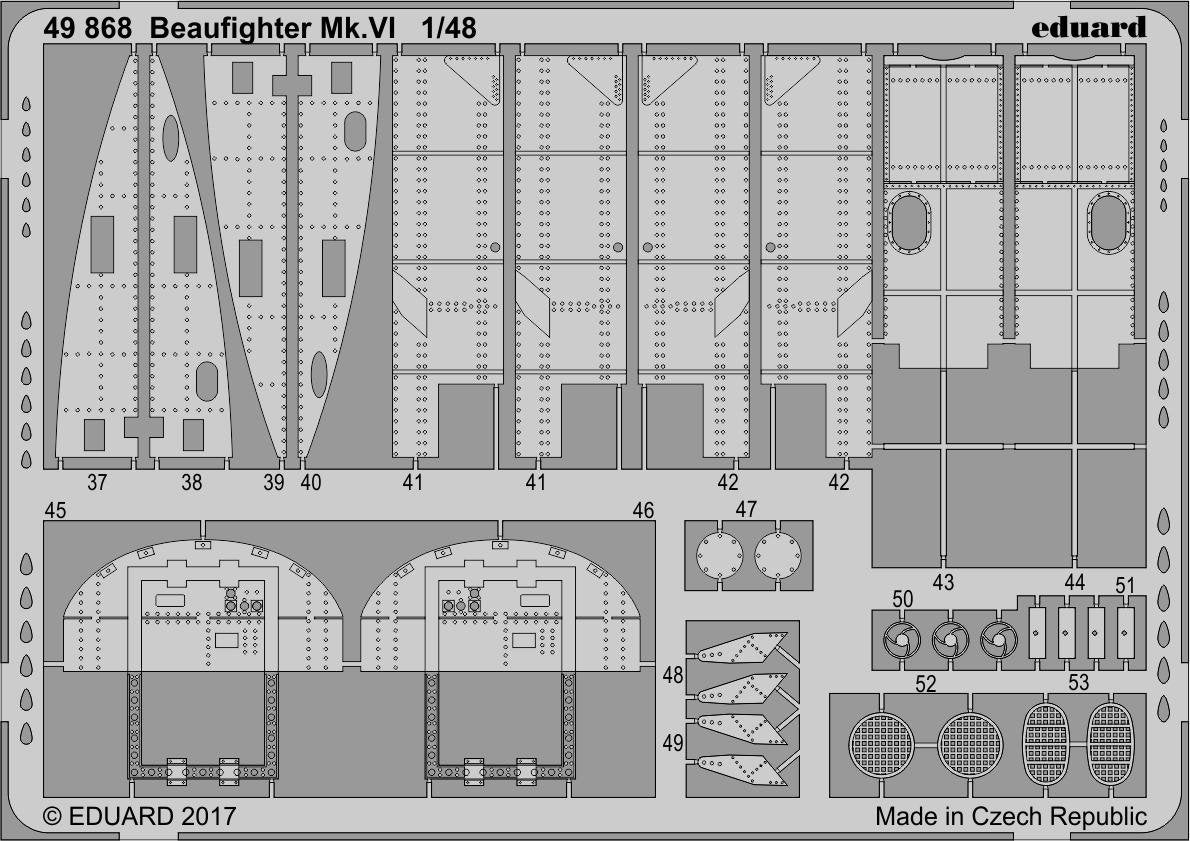 Eduard 49868 Beaufighter Mk. VI TAMIYA 1/48 – zdjęcie 2