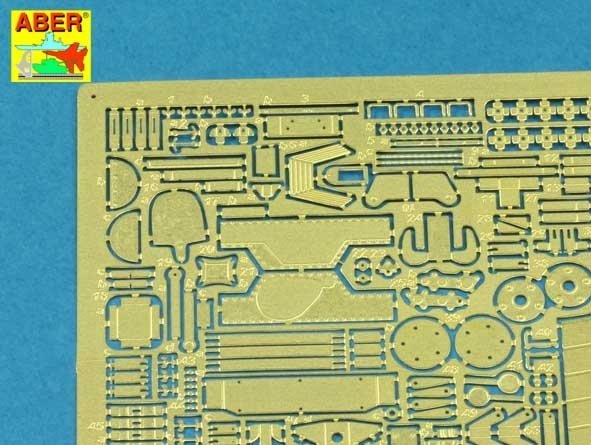 Aber 48043 STURMTIGER (38 cm RW61 Assault mortar) Vol.1 AFV 1/48 – immagine 5