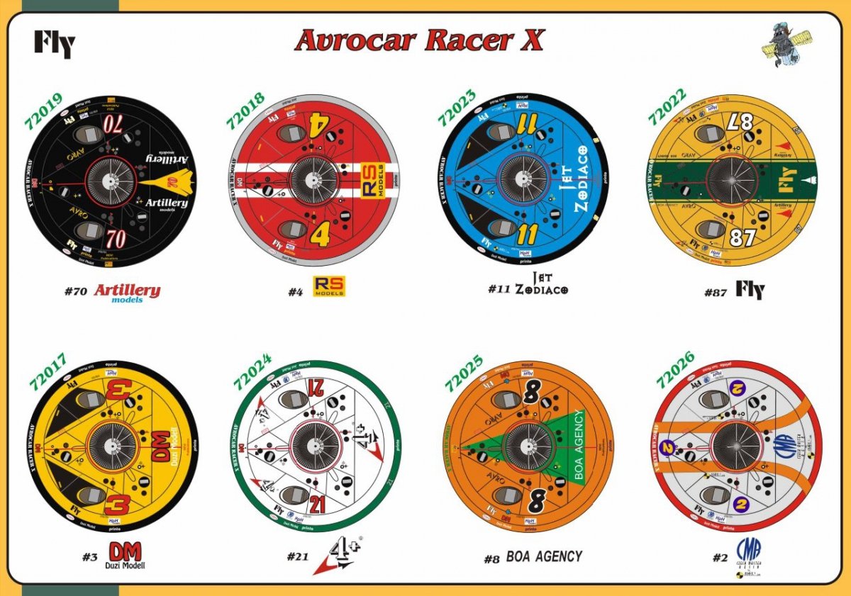 Fly 72018 Avrocar Racer X 1/72 – immagine 3