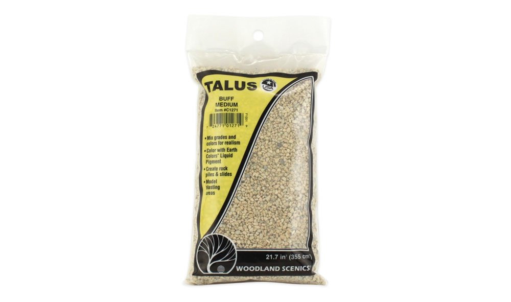 Woodland Scenics WC1271 Medium Buff Talus - kruszywo skalne średnie – Bild 2