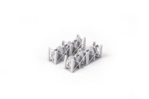 Eduard 624011 Messerschmitt Bf-109 G-5 / G-6 - Exhaust Stacks (3D-Printed / for Airfix Kits) 1/24