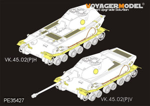 Voyager Model PE35427 WWII German KINGTIGER VK.45.02(P)H/V 2IN1 For DRAGON 6657 and 6613 1/35 – imagen 2
