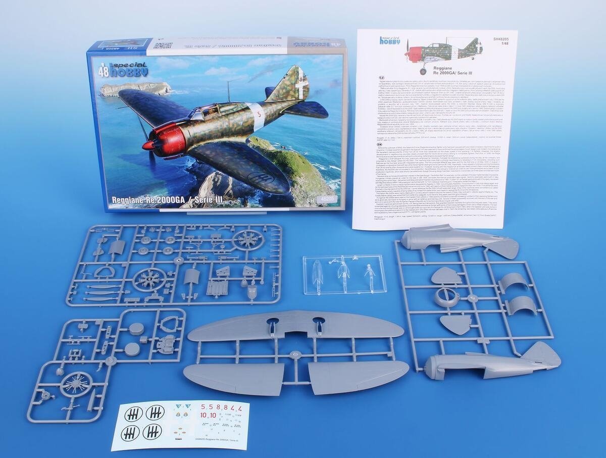 Special Hobby 48205 Reggiane Re.2000GA / Serie III. 1/48 – immagine 2