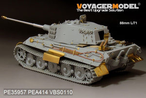 Voyager Model PE35957 WWII German King Tiger (Hensehel Turret) For HOBBYBOSS 84533 1/35 – zdjęcie 17