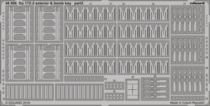 Eduard 48896 Do 17Z-2 exterior &amp;amp; bomb bay ICM 1/48 – imagen 2
