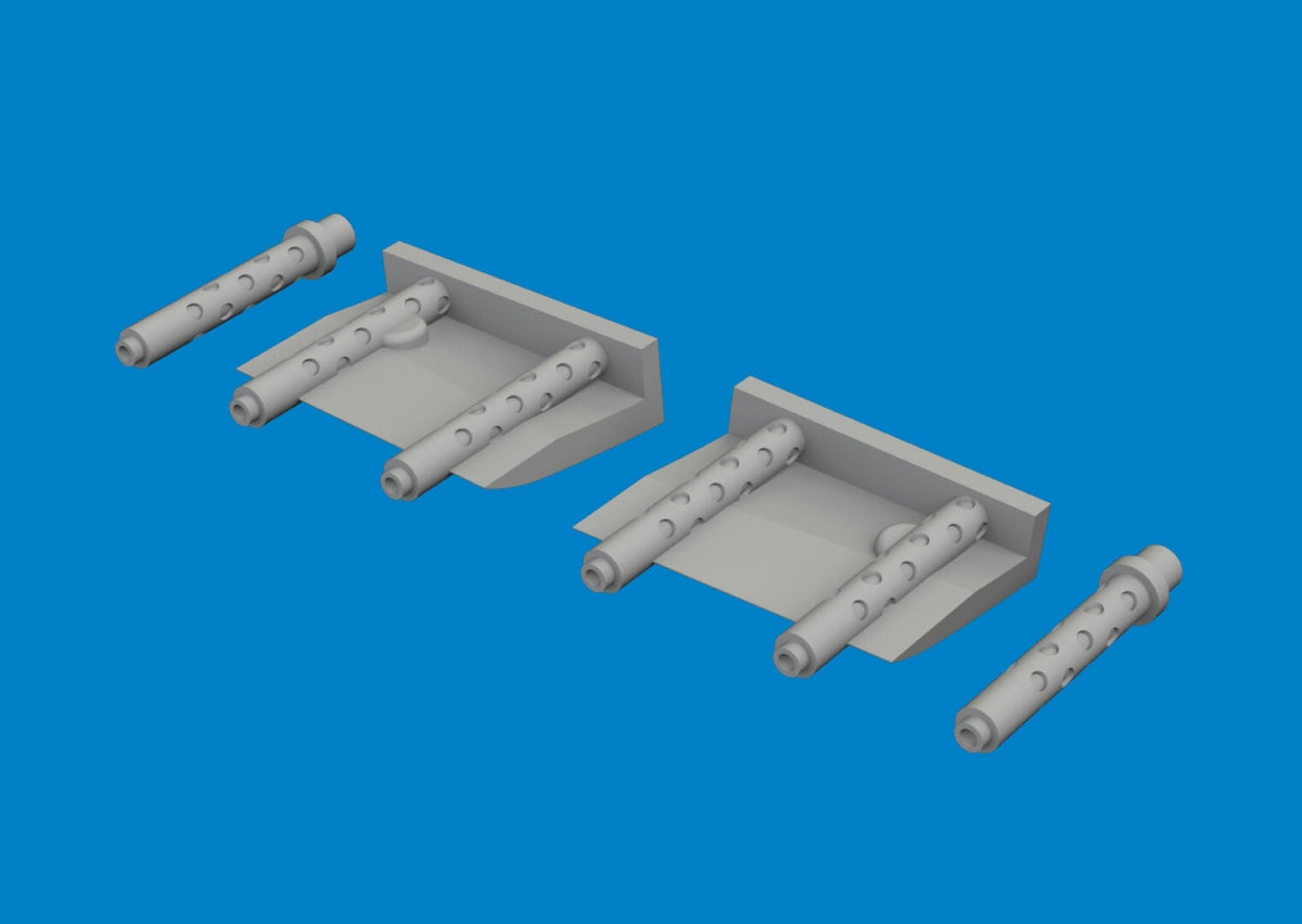Eduard 6481092 F4F-4 gun barrels PRINT ACADEMY 1/48 – imagen 3