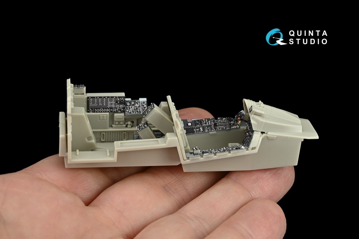 Quinta Studio QD48175 F-4B 3D-Printed &amp;amp; coloured Interior on decal paper (for Tamiya kit) 1/48 – immagine 5