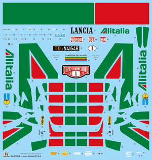 Italeri 4714 Lancia stratos HF Gr.4 Monte Carlo 1977 1/12 – imagen 23