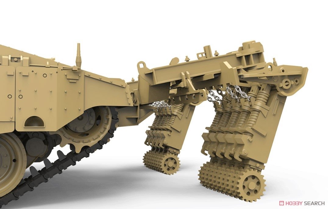 Meng Model TS-049 Israel Main Battle Tank Merkava Mk.4/4LIC w/Nochri-Kal Mine Roller System 1/35 – imagen 2