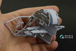 Quinta Studio QD24002 Hawker Typhoon (Car Door) 3D-Printed &amp;amp; coloured Interior on decal paper (Airfix) 1/24 – Bild 4