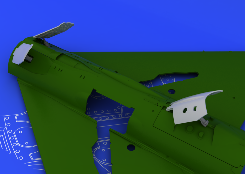Eduard 648064 MiG-21 aérofreins tardifs 1/48 (Eduard) – image 4