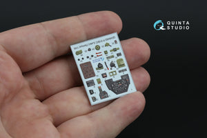 Quinta Studio QD48482 P-51B/C (Late) 3D-Printed coloured Interior on decal paper (Tamiya) 1/48 – imagen 6