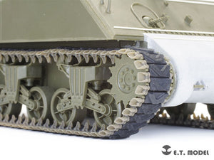 E.T. Model P35-094 WWII US ARMY M4 Sherman Extended End Connectors &amp;quot;Duck bill&amp;quot; type 2 1/35 – immagine 2