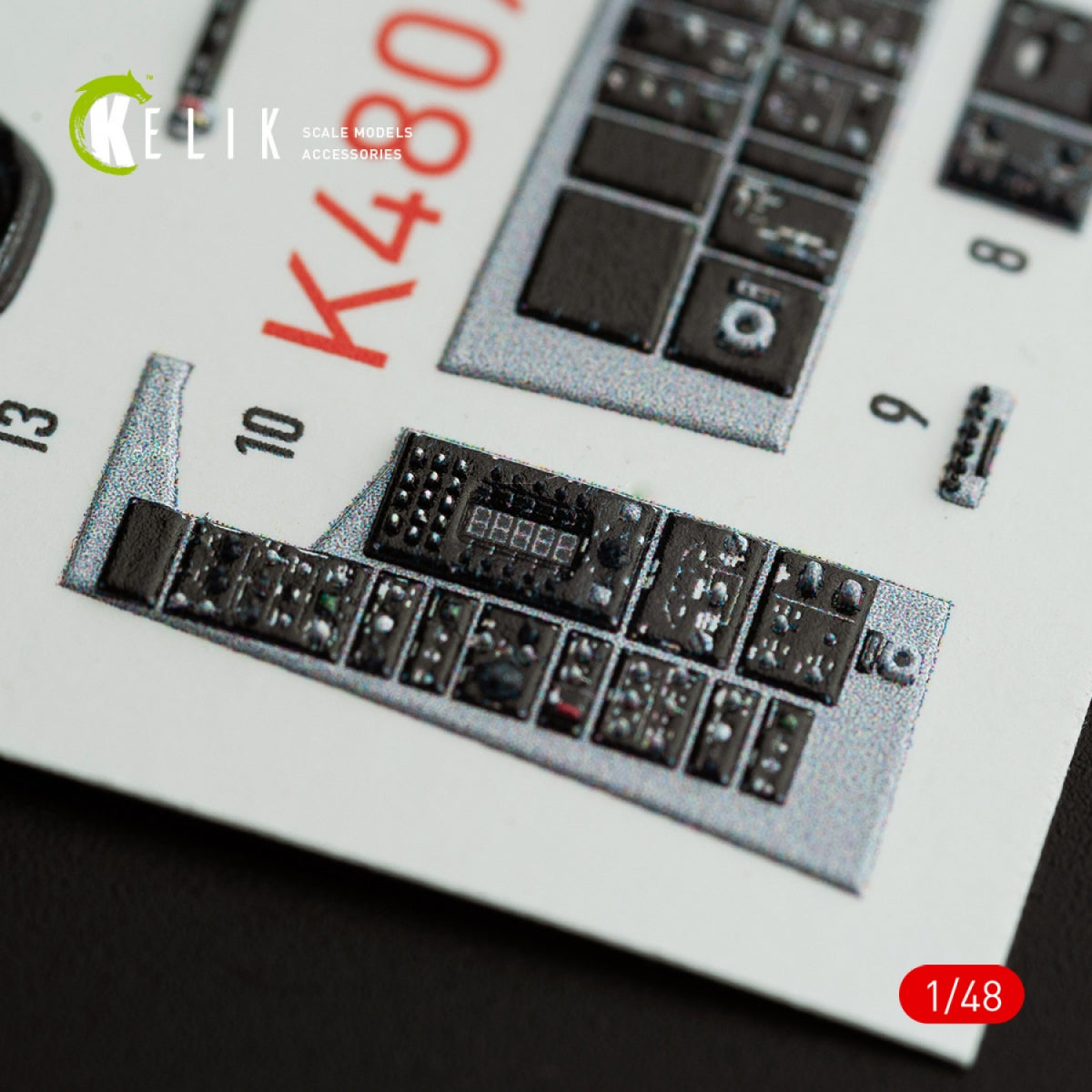 KELIK K48074 F-14A TOMCAT INTERIOR 3D DECALS FOR ITALERI KIT 1/48 – Bild 7