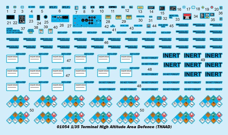 Trumpeter 01054 Terminal High Altitude Area Defence THAAD 1/35 – Bild 3