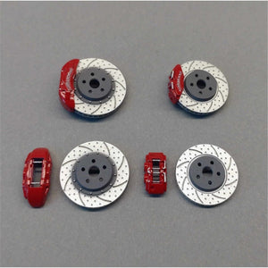 Yamamoto YMPTUN115 Universal Brake Kit Type A - 4 Pcs 1/24 – imagen 4