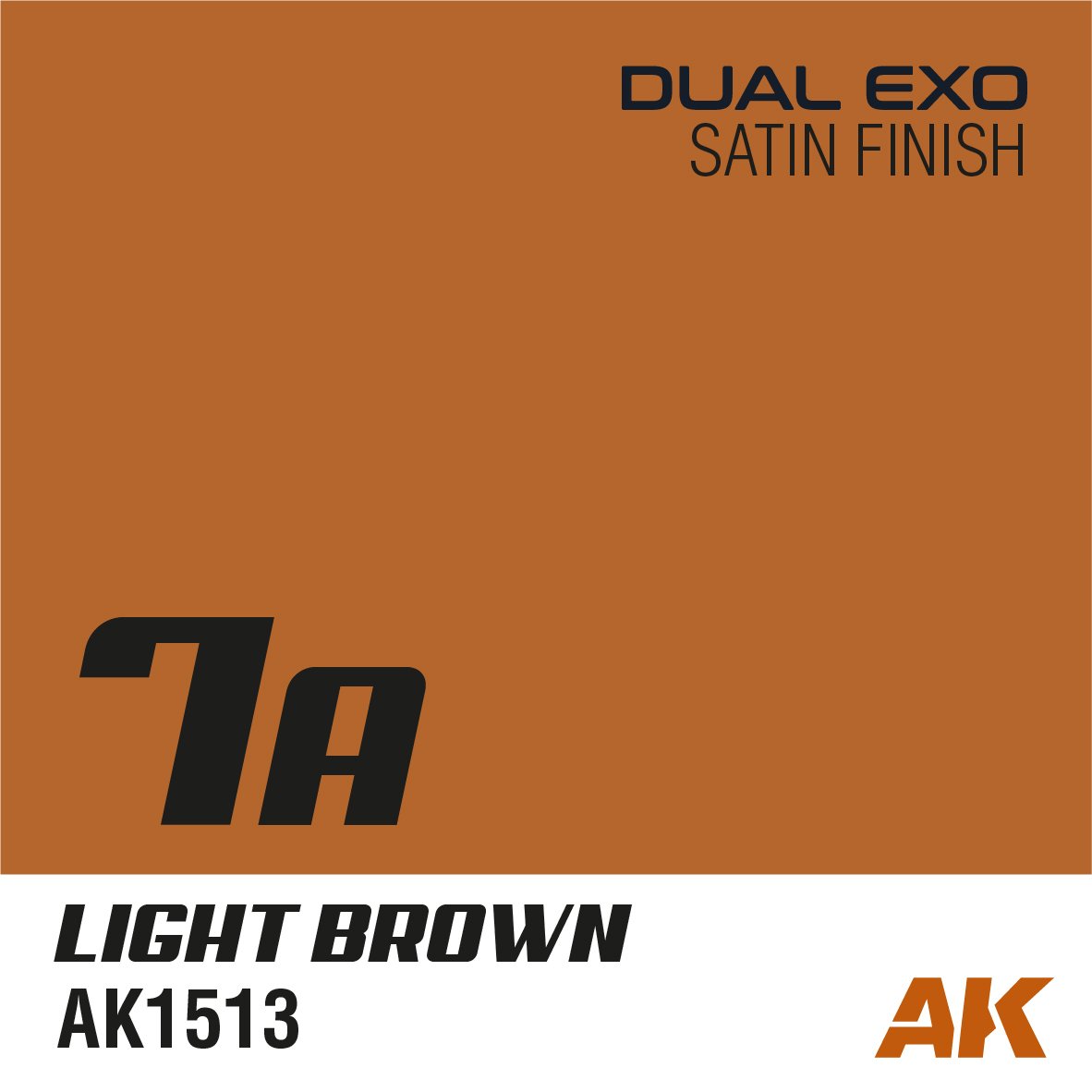 AK Interactive AK1513 DUAL EXO 7A – MARRON CLAIR 60ML – image 2