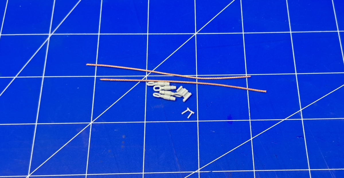 Eureka XXL ER-3575 K2 Black Panther MBT Towing Cables &amp;amp; Holders (Academy) 1/35 – image 19