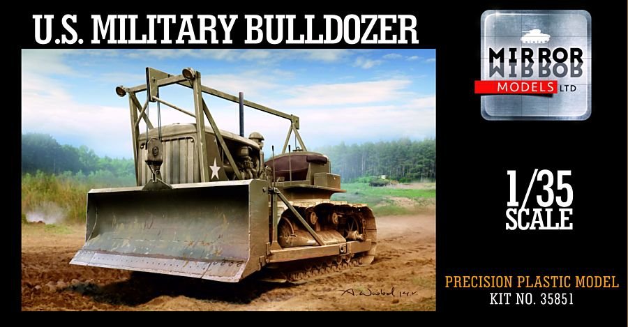Mirror Model 35851 US Military Bulldozer 1/35