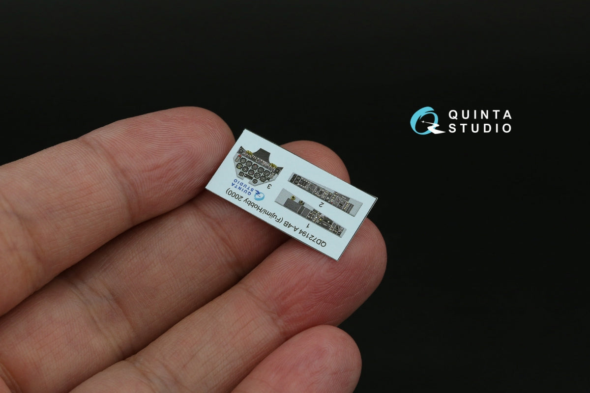 Quinta Studio QD72194 A-4B 3D-Printed &amp;amp; coloured Interior on decal paper (Fujimi/Hobby 2000) 1/72 – zdjęcie 5