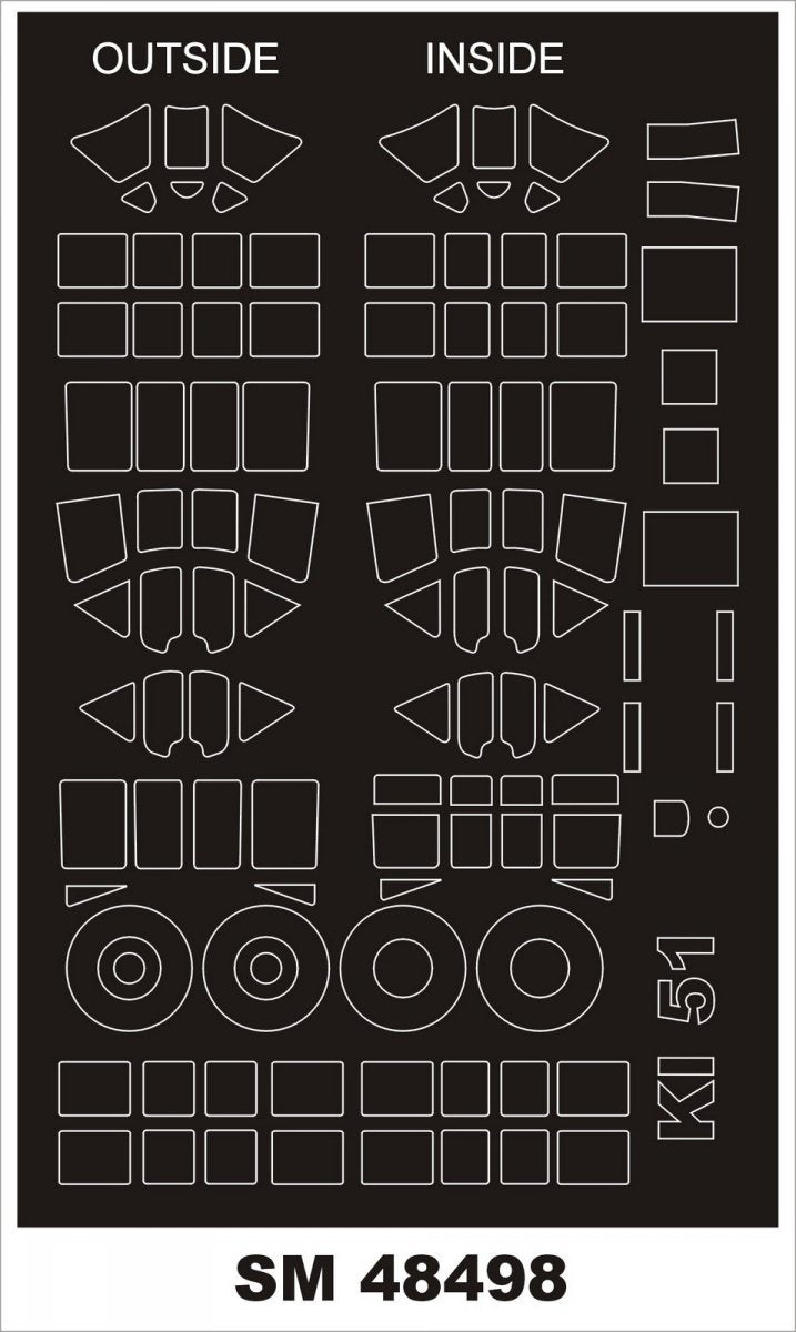 Montex SM48498 Ki-51 SONIA WINGSY KITS 1/48