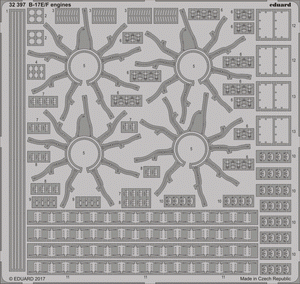 Moteurs Eduard 32397 B-17E/F HK MODELS 1/32
