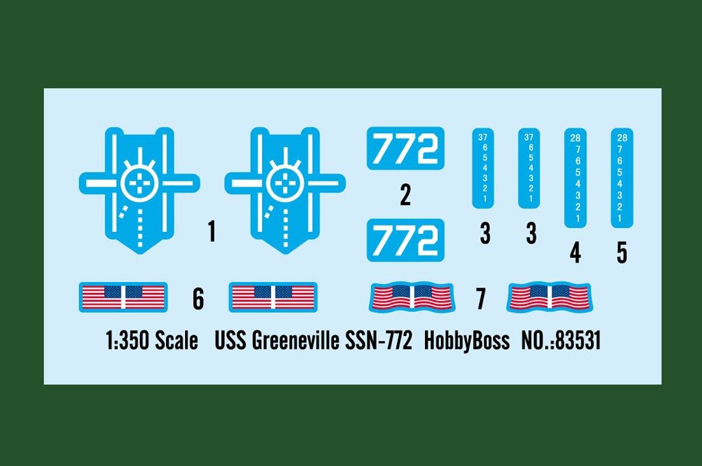 Hobby Boss 83531 USS Greeneville SSN-772 1/350 – zdjęcie 3
