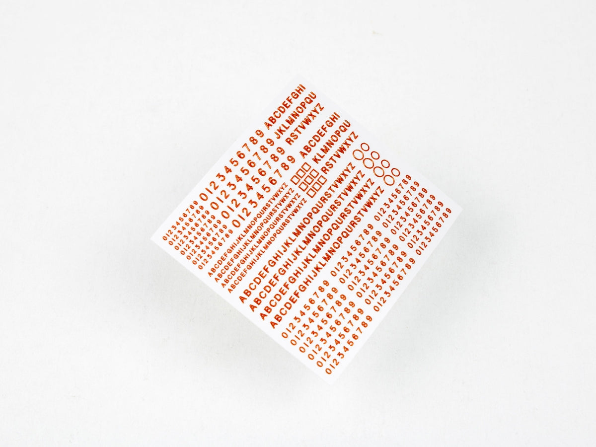 Red Fox Studio QS-35016 Numbers and Letters for British AFV&amp;#39;s vol.01 1/35 – Bild 5