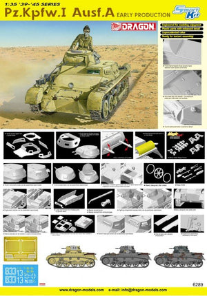 Dragon 6289 Pz.Kpfw. I Ausf. A 1/35 – immagine 2