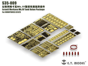 E.T. Model S35-009 Israeli Merkava Mk.IV Tank Value Package For HOBBY BOSS 82429 1/35 – Bild 11