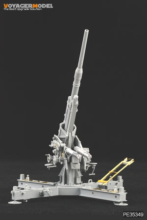 Voyager modèle PE35349 seconde guerre mondiale allemand 88mm FlaK 37 mit Behelfslafette pour DRAGON 6523 1/35  – image 9