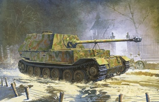 Dragon 6465 Sd.Kfz.184 Elefant avec Zimmerit (1/35) – image 3