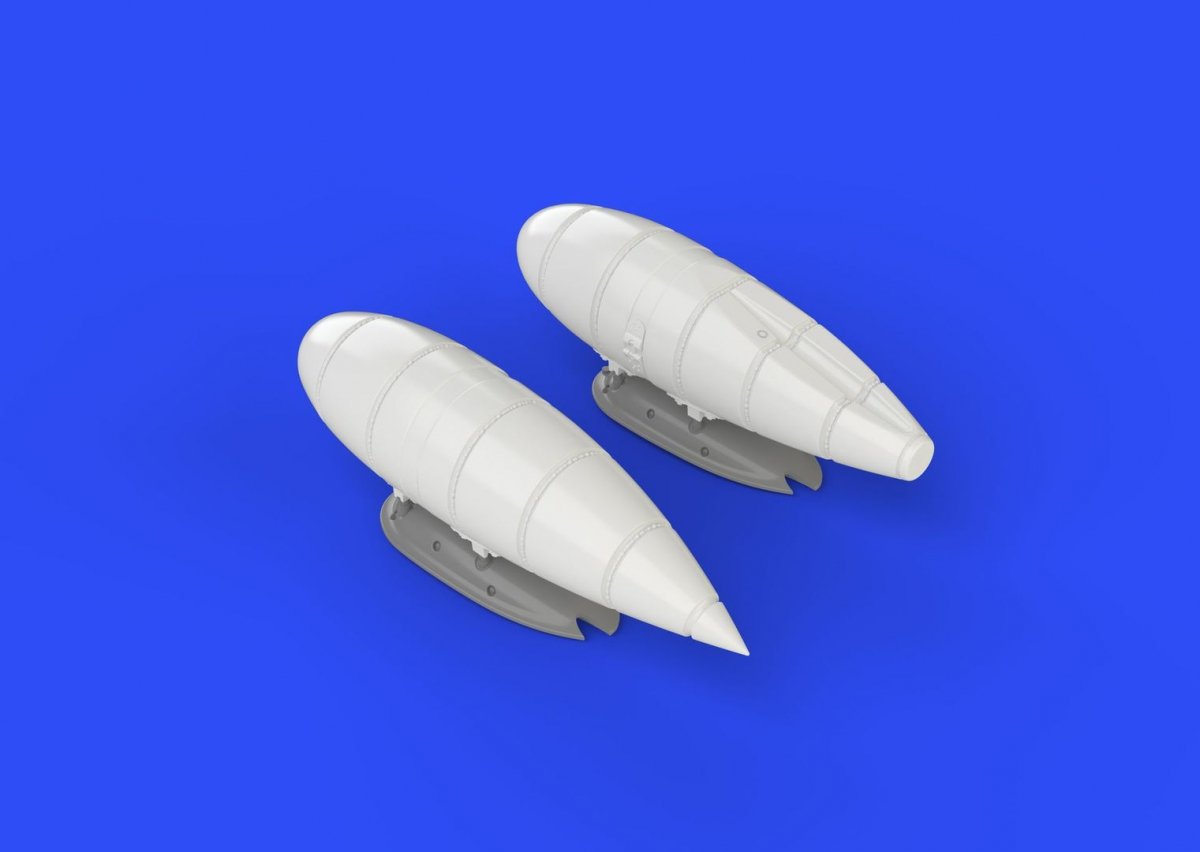Eduard 648265 Bf 109G external fuel tanks EDUARD 1/48 – immagine 4