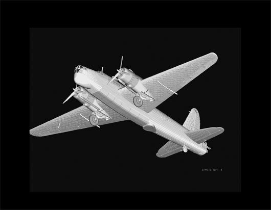 Trumpeter 01633 Vickers Wellington GR.MK XIV 1/72 – Bild 3