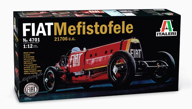 Italeri 4701 FIAT MEFISTOFELE 21706 c.c. 1/12