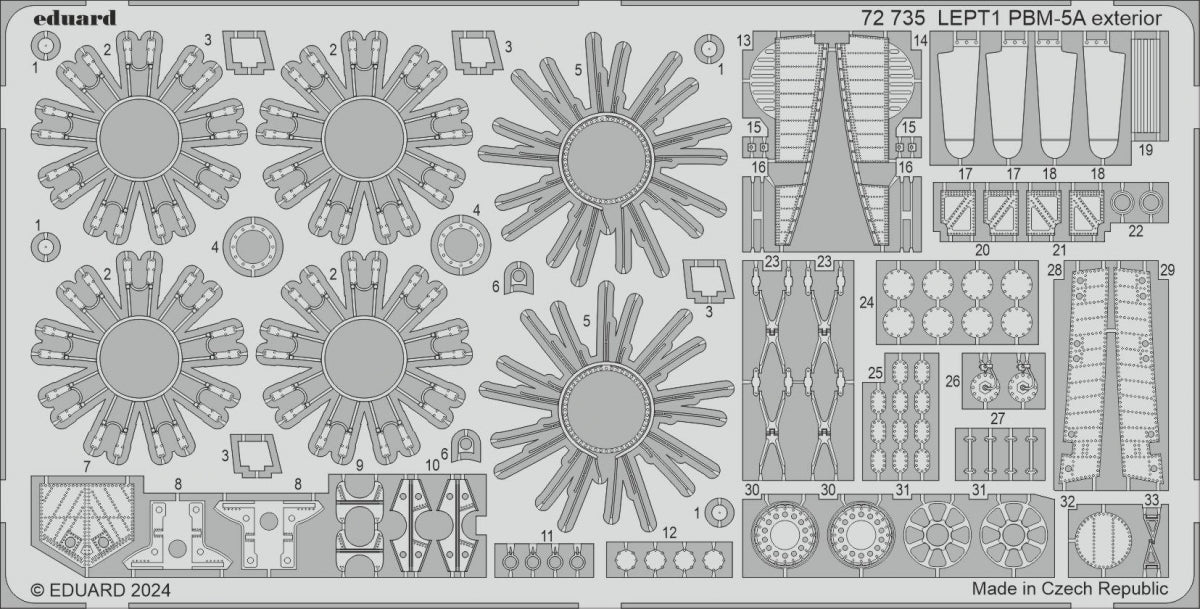 Eduard 72735 PBM-5A exterior ACADEMY 1/72 – immagine 2